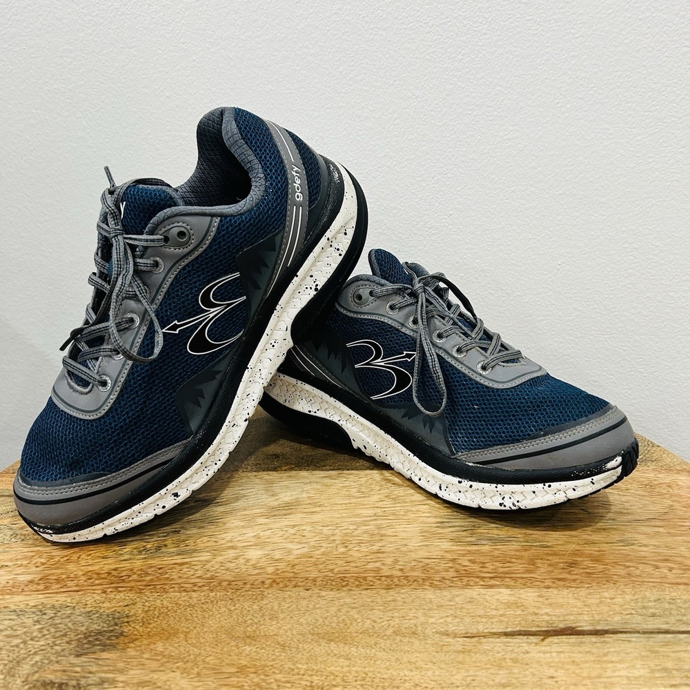 Gravity Defyer gdefy Mighty Walk orthopedic shoes mens 11 Black Blue